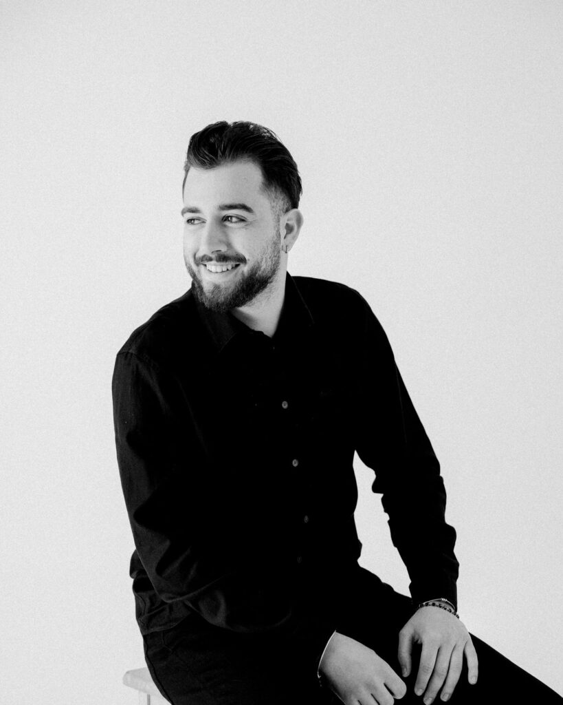 Ο Dimitris Valentino, επικεφαλής κινηματογραφιστής της ομάδας Dimitris Stergiou